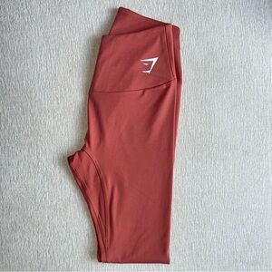Gymshark Persimmon Red Training Leggings